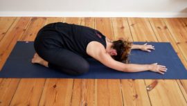 Balasana (die Kindhaltung)